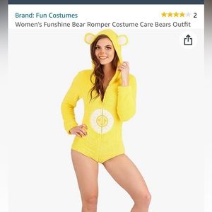 Super cute care bear costume! Perfect for Halloween! It was too small for me!